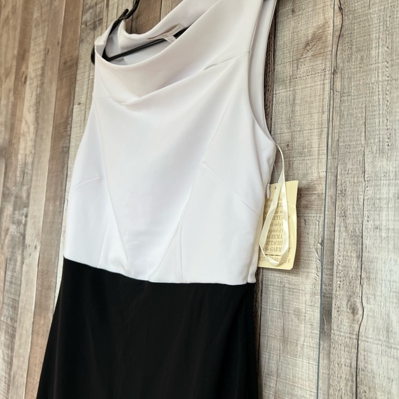 Black n white Boston Proper Long Dress Medium - Picture 4 of 6